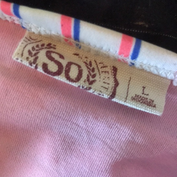 open to offers Pink, White, & Blue Striped Bikini - Picture 6 of 6